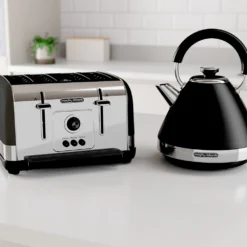 Morphy Richards Venture Black Pyramid Kettle -KitchenVibe Zone 100131 240131