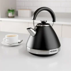Morphy Richards Venture Black Pyramid Kettle -KitchenVibe Zone 100131 lifestyle