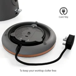 Morphy Richards Signature Opulent Copper Kettle 12 Morphy Richards Signature Opulent Copper Kettle -KitchenVibe Zone 100742 Cord Tidy text