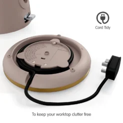 Morphy Richards Signature Opulent Gold Kettle 14 Morphy Richards Signature Opulent Gold Kettle -KitchenVibe Zone 100743 Cord Tidy text