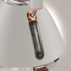 Morphy Richards Rose Gold and Ocean Grey Traditional Kettle 12 Morphy Richards Rose Gold and Ocean Grey Traditional Kettle -KitchenVibe Zone 102040 easy20view