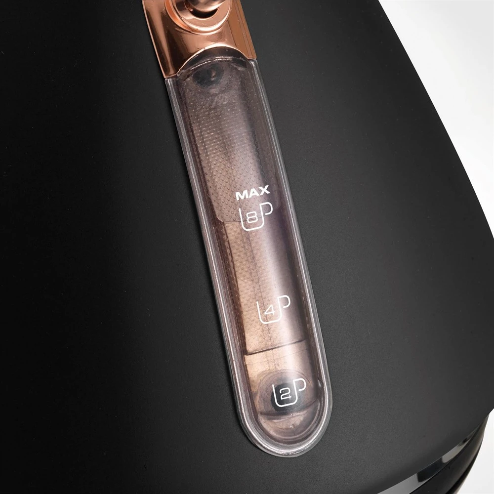 Morphy Richards Accents Rose Gold and Black Traditional Kettle 7 Morphy Richards Accents Rose Gold and Black Traditional Kettle - Image 5