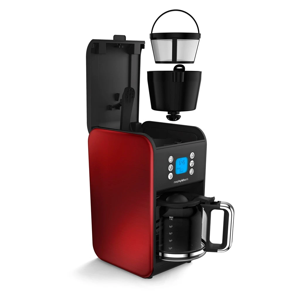 Morphy Richards Accents Red Pour Over Filter Coffee Maker 4 Morphy Richards Accents Red Pour Over Filter Coffee Maker - Image 2
