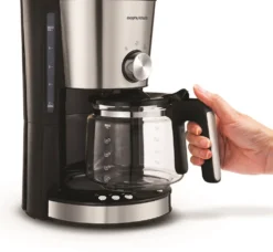 Morphy Richards Evoke Brushed Filter Coffee Machine -KitchenVibe Zone 162521 jug