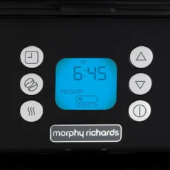 Morphy Richards Vector Black Pour Over Filter Coffee Machine -KitchenVibe Zone 163002 program time