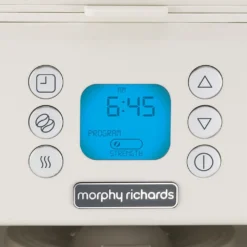 Morphy Richards Vector Cream Pour Over Filter Coffee Machine -KitchenVibe Zone 163004 program time
