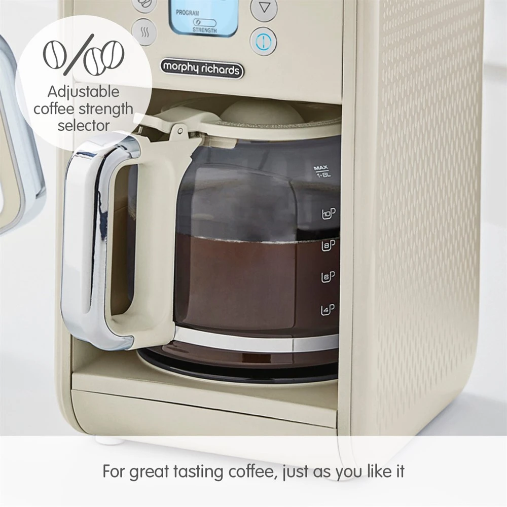 Morphy Richards Verve Cream Pour Over Filter Coffee Machine 5 Morphy Richards Verve Cream Pour Over Filter Coffee Machine - Image 3