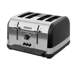 Morphy Richards Venture Black 4 Slice Toaster