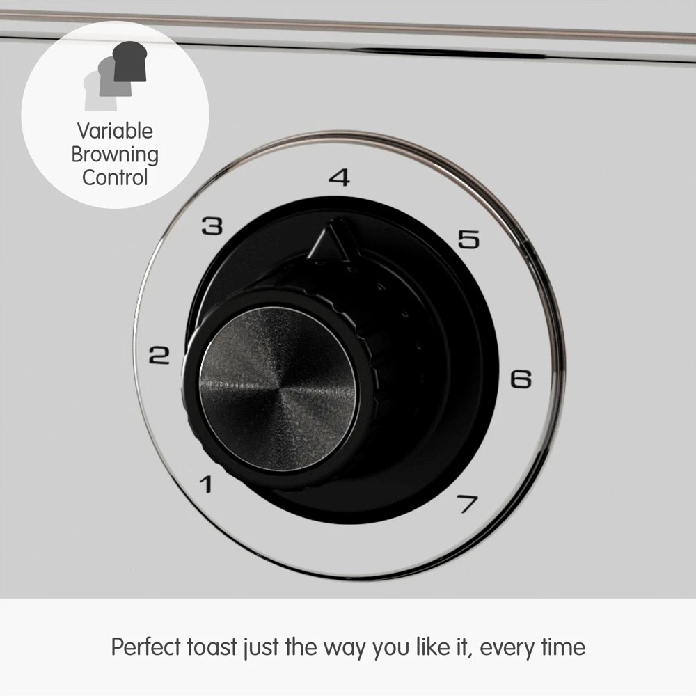 Morphy Richards Venture Red 4 Slice Toaster 5 Morphy Richards Venture Red 4 Slice Toaster - Image 3