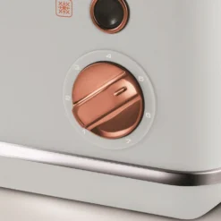 Morphy Richards Rose Gold and Ocean Grey 4 Slice Toaster 12 Morphy Richards Rose Gold and Ocean Grey 4 Slice Toaster -KitchenVibe Zone 242040 control
