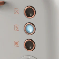 Morphy Richards Rose Gold and Ocean Grey 4 Slice Toaster 10 Morphy Richards Rose Gold and Ocean Grey 4 Slice Toaster -KitchenVibe Zone 242040 illuminate