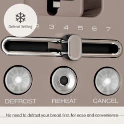 Morphy Richards Signature Opulent Gold Toaster 15 Morphy Richards Signature Opulent Gold Toaster -KitchenVibe Zone 245743 Defrost Setting text