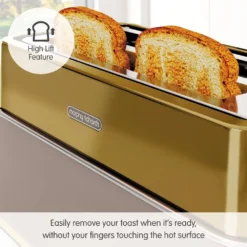 Morphy Richards Signature Opulent Gold Toaster 14 Morphy Richards Signature Opulent Gold Toaster -KitchenVibe Zone 245743 High Lift text