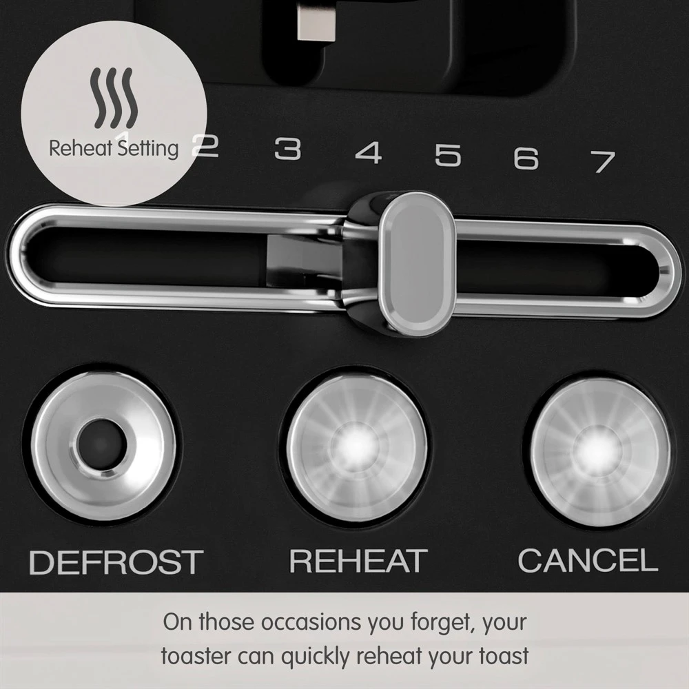 Morphy Richards Signature Opulent Black Toaster 5 Morphy Richards Signature Opulent Black Toaster - Image 4