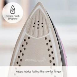 Morphy Richards Turbosteam Iron 50g Steam Output Iron 13 Morphy Richards Turbosteam Iron 50g Steam Output Iron -KitchenVibe Zone 303140 Pristine Finish Soleplate text