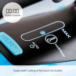 Morphy Richards Turbosteam Pro Digital Intellitemp 40g Steam Output Iron -KitchenVibe Zone 303210 Digital Controls text 1