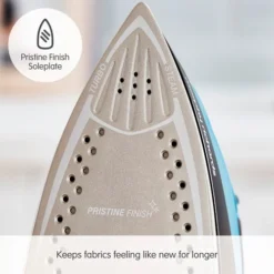 Morphy Richards Turbosteam Pro Digital Intellitemp 40g Steam Output Iron -KitchenVibe Zone 303210 Pristine Finish Soleplate text 1