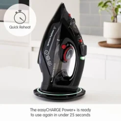 Morphy Richards easyCHARGE Power + Cordless Iron 11 Morphy Richards easyCHARGE Power + Cordless Iron -KitchenVibe Zone 303251 Quick Reheat text