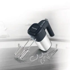 Morphy Richards Total Control Grey Hand Mixer 8 Morphy Richards Total Control Grey Hand Mixer -KitchenVibe Zone 400512 front