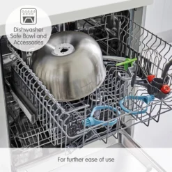 Morphy Richards MixStar Compact Stand Mixer -KitchenVibe Zone 400520 Dishwasher Safe text