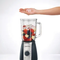 Morphy Richards Total Control Grey Table Blender -KitchenVibe Zone 403010 ice20crushing