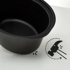 Morphy Richards Brushed Stainless Steel 3.5L Aluminium Slow Cooker 14 Morphy Richards Brushed Stainless Steel 3.5L Aluminium Slow Cooker -KitchenVibe Zone 460018 shatterproof