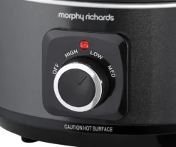 Morphy Richards Sear & Stew 3.5L Hinged Lid Slow Cooker 11 Morphy Richards Sear & Stew 3.5L Hinged Lid Slow Cooker -KitchenVibe Zone 460020 settings n