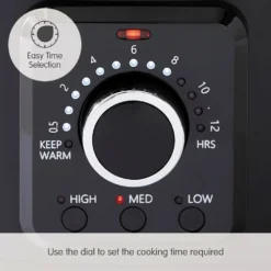 Morphy Richards Easy Time 3.5L Slow Cooker -KitchenVibe Zone 460021 Easy Time Selection text 1