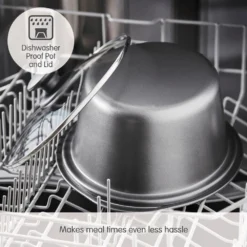 Morphy Richards Sear and Stew 6.5L Oval Slow Cooker Titanium -KitchenVibe Zone 461022 Dishwasher Proof text