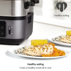 Morphy Richards Intellisteam Food Steamer -KitchenVibe Zone 470006 healthy eating