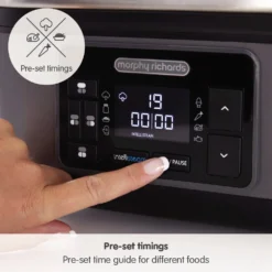 Morphy Richards Intellisteam Food Steamer -KitchenVibe Zone 470006 pre set timings