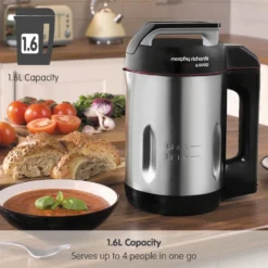 Morphy Richards Saute and Soup Soup Maker 14 Morphy Richards Saute and Soup Soup Maker -KitchenVibe Zone 501014 1.6L20capacity