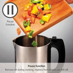 Morphy Richards Saute and Soup Soup Maker 12 Morphy Richards Saute and Soup Soup Maker -KitchenVibe Zone 501014 pause