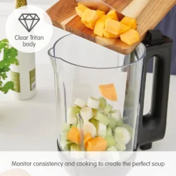 Morphy Richards Clarity Soup Maker 14 Morphy Richards Clarity Soup Maker -KitchenVibe Zone 501050 Clear Tritan body text