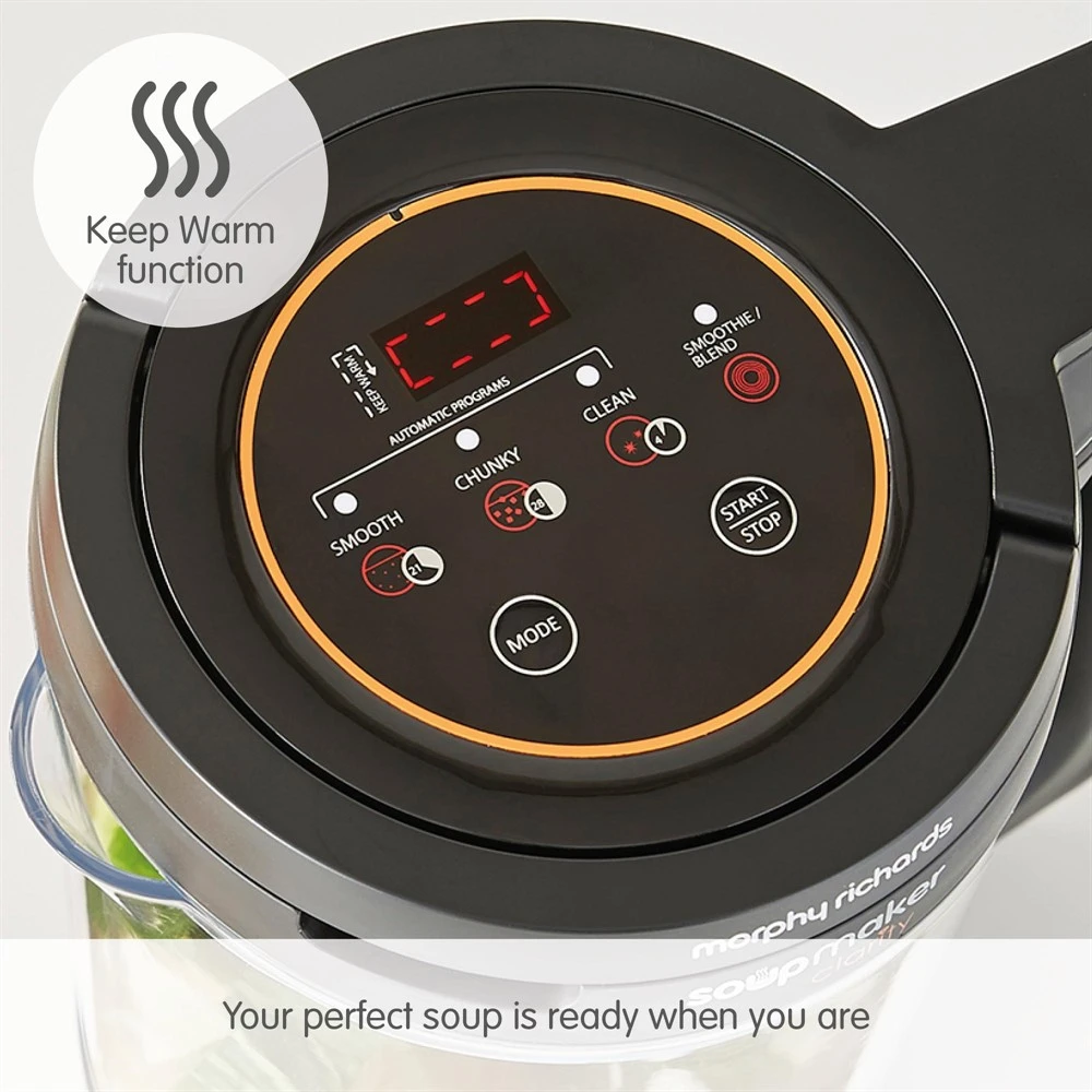 Morphy Richards Clarity Soup Maker 8 Morphy Richards Clarity Soup Maker - Image 6