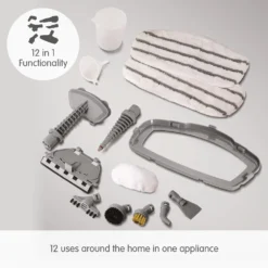 Morphy Richards 12-in-1 Steam Cleaner -KitchenVibe Zone 720512 12in1 Functionality text