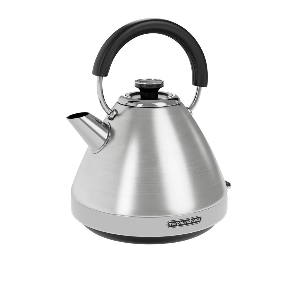 Morphy Richards Venture Brushed Stainless Steel Pyramid Kettle 3 Morphy Richards Venture Brushed Stainless Steel Pyramid Kettle