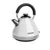 Morphy Richards Venture Retro White Pyramid Kettle -KitchenVibe Zone HR100332