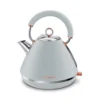 Morphy Richards Rose Gold and Ocean Grey Traditional Kettle 1 Morphy Richards Rose Gold and Ocean Grey Traditional Kettle -KitchenVibe Zone HR102040