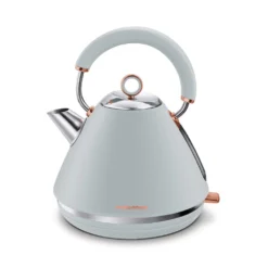 Morphy Richards Rose Gold and Ocean Grey Traditional Kettle