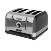 Morphy Richards Venture Retro Black 4 Slice Toaster 2 Morphy Richards Venture Retro Black 4 Slice Toaster -KitchenVibe Zone HR240331