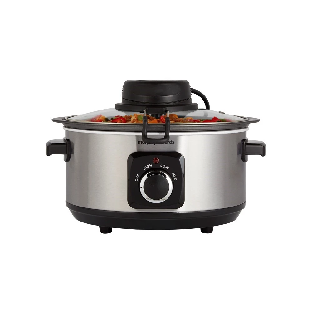 Morphy Richards Sear, Stew and Stir 3.5L Silver Slow Cooker 3 Morphy Richards Sear, Stew and Stir 3.5L Silver Slow Cooker