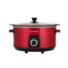 Morphy Richards Red Sear and Stew Slow Cooker 6.5L 1 Morphy Richards Red Sear and Stew Slow Cooker 6.5L -KitchenVibe Zone HR461011