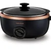 Morphy Richards Sear and Stew Rose Gold Slow Cooker 6.5L