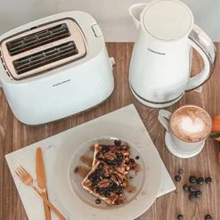Morphy Richards Dune White 2 Slice Toaster -KitchenVibe Zone white20